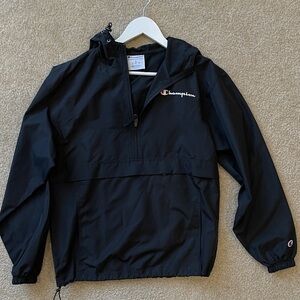 Champion Black Pullover Jacket